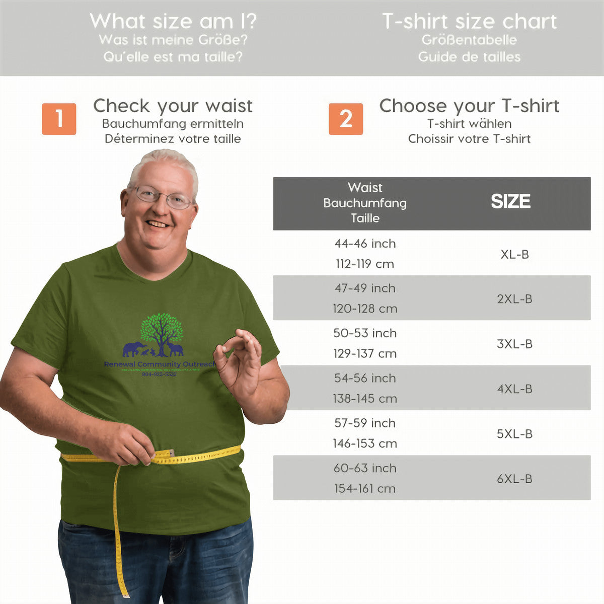 RCO-Men's Plus Size T-shirt