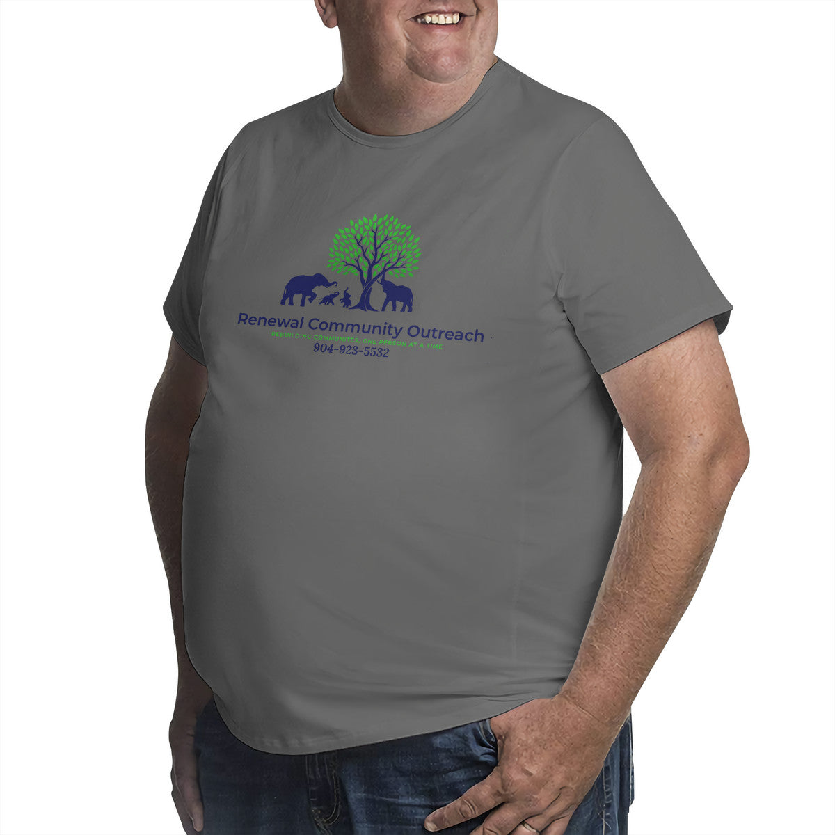 RCO-Men's Plus Size T-shirt