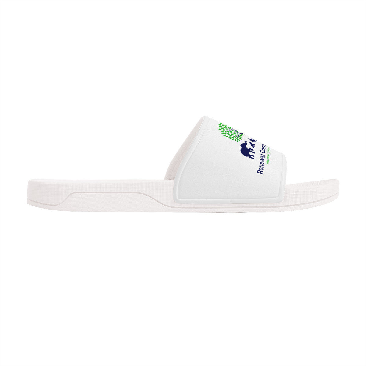 RCO- D30 Slide Sandals - White