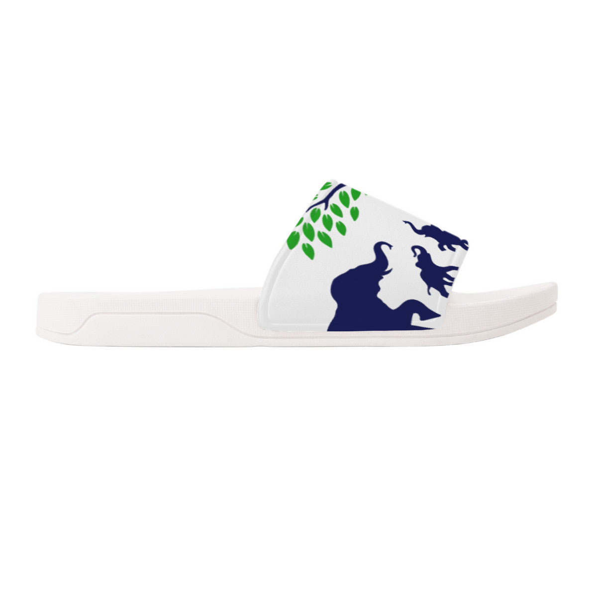 RCO- D30 Slide Sandals - White