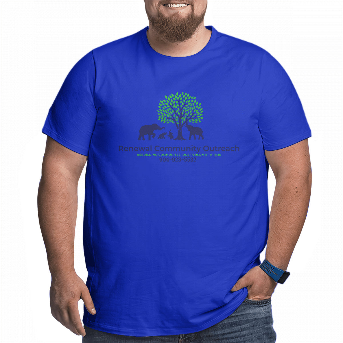 RCO-Men's Plus Size T-shirt