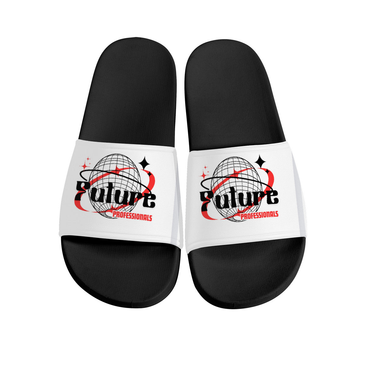 FP-D30 Slide Sandals - Black-White