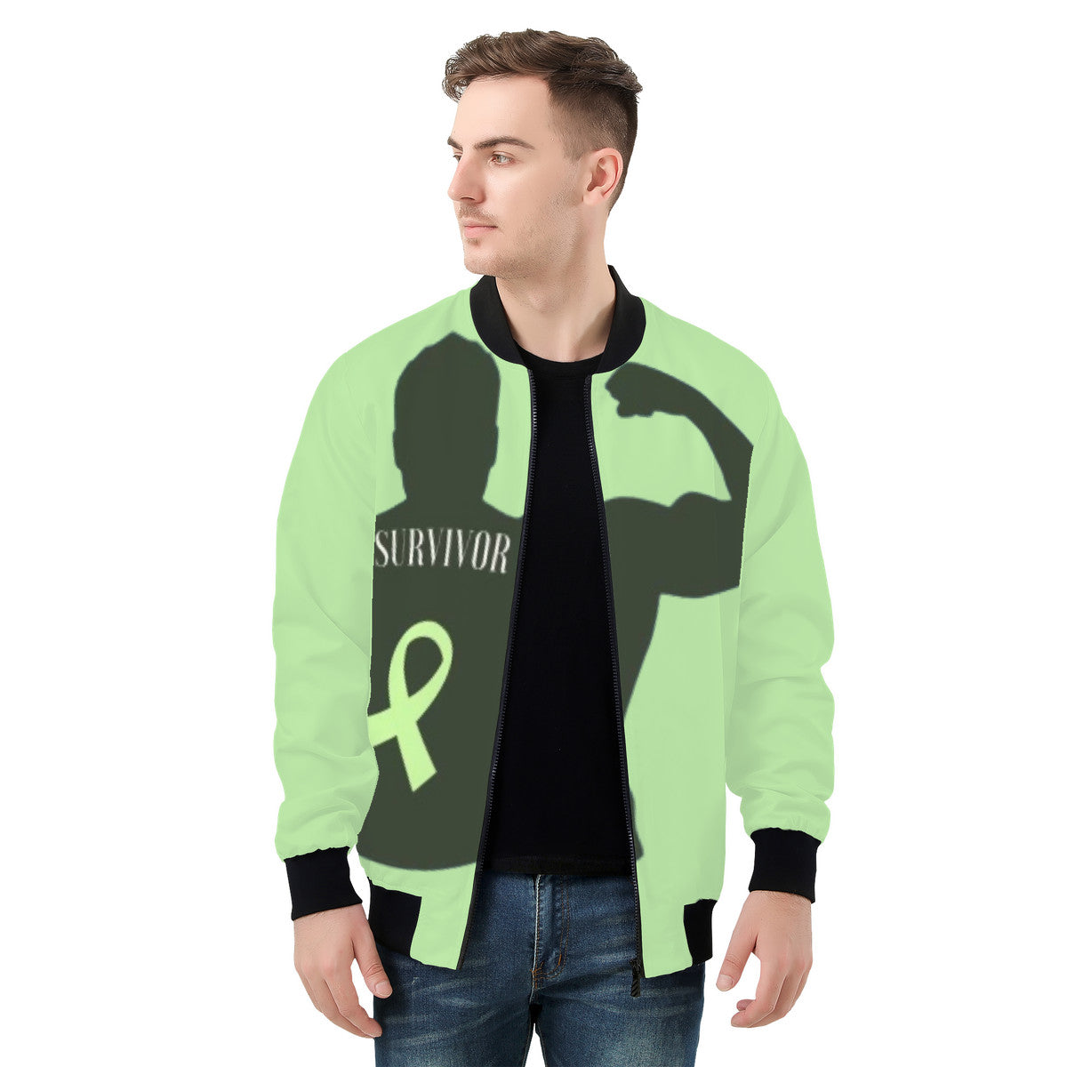 FP-SF_D81 Men's Bomber Jacket-Survivor