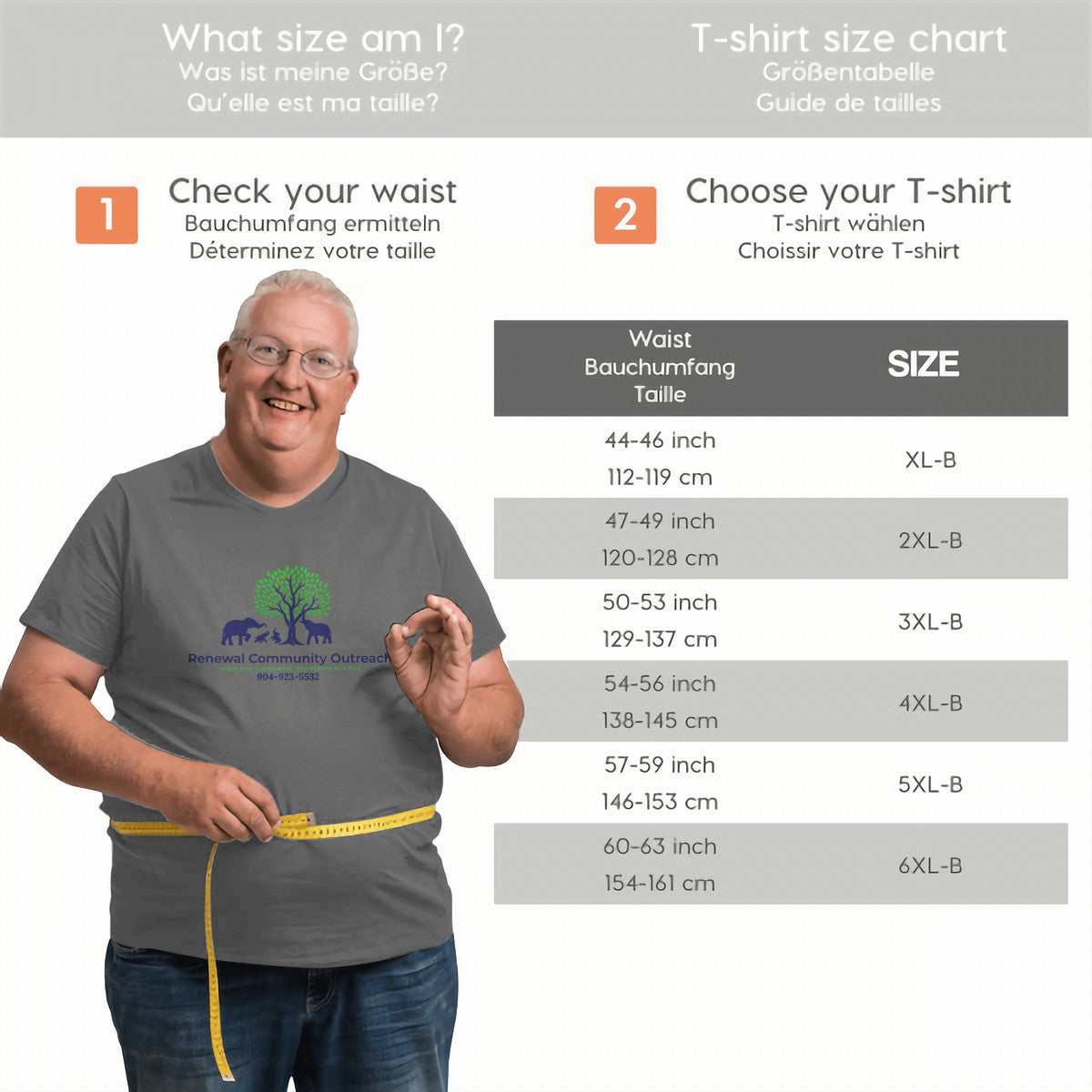 RCO-Men's Plus Size T-shirt