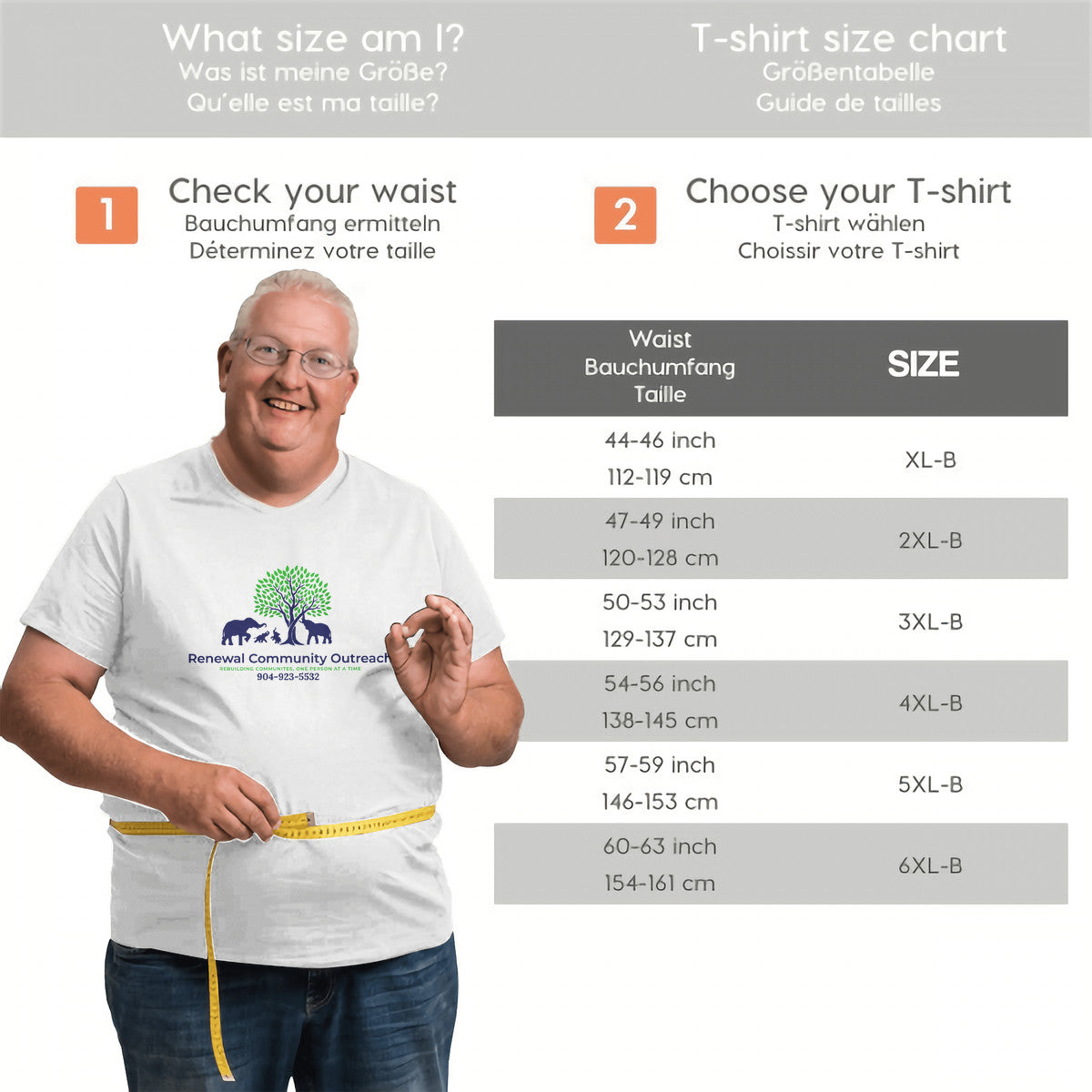 RCO-Men's Plus Size T-shirt