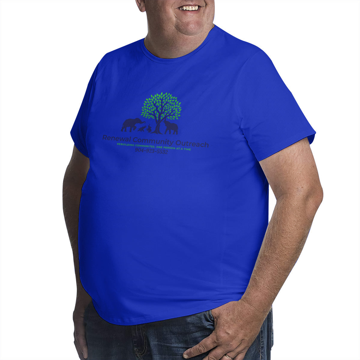 RCO-Men's Plus Size T-shirt