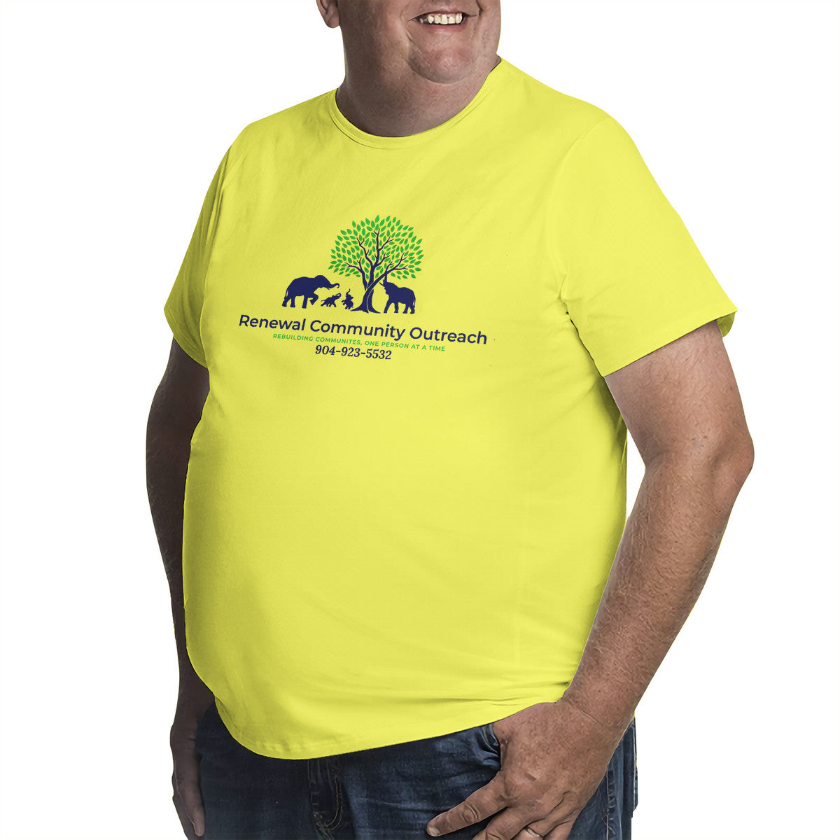 RCO-Men's Plus Size T-shirt