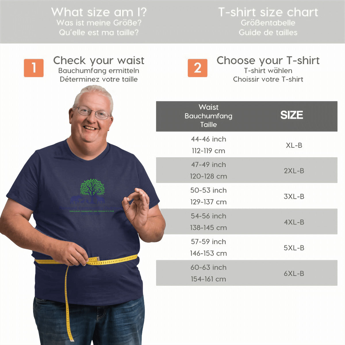 RCO-Men's Plus Size T-shirt