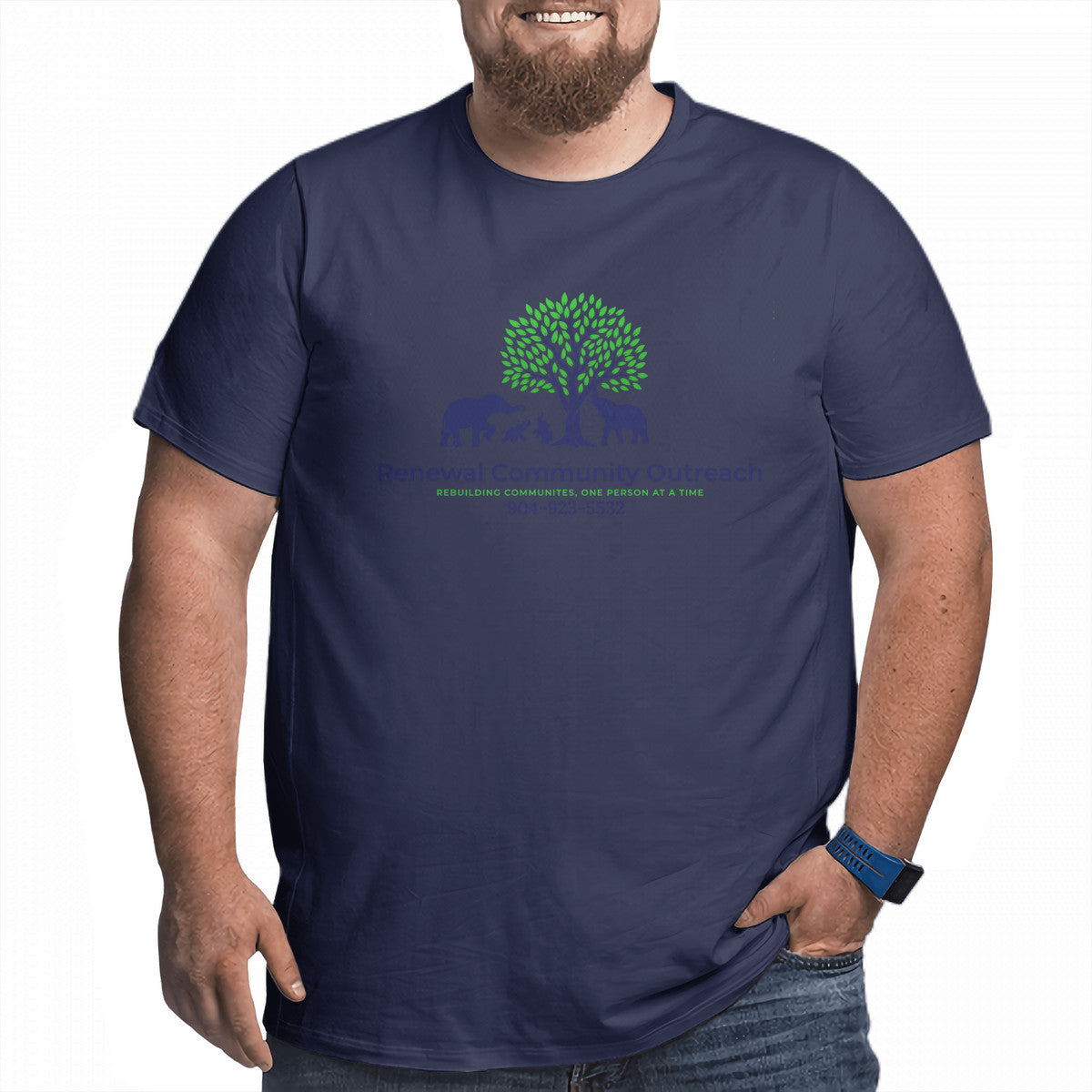 RCO-Men's Plus Size T-shirt