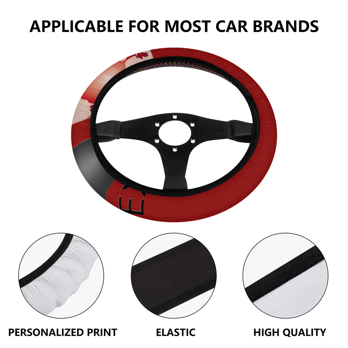 YE-MM Car Steering Wheel Covers