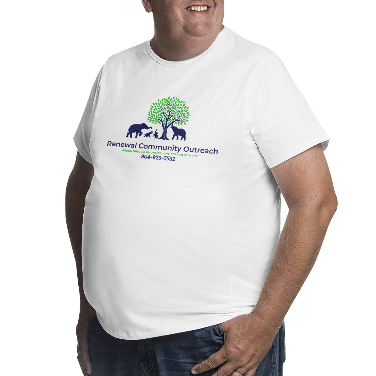 RCO-Men's Plus Size T-shirt