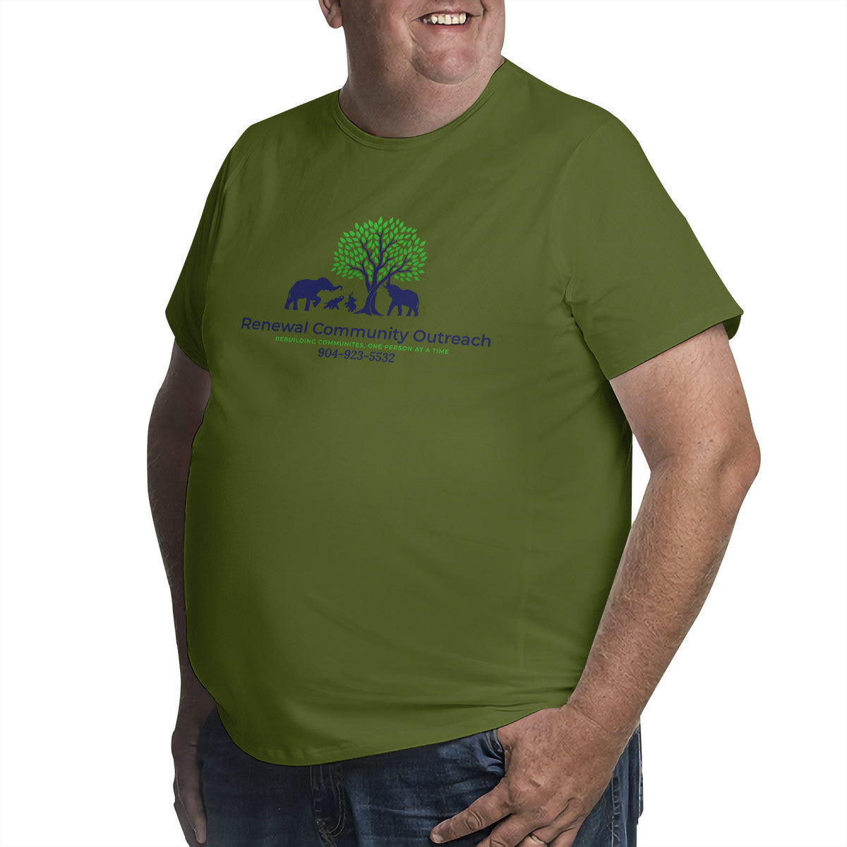 RCO-Men's Plus Size T-shirt