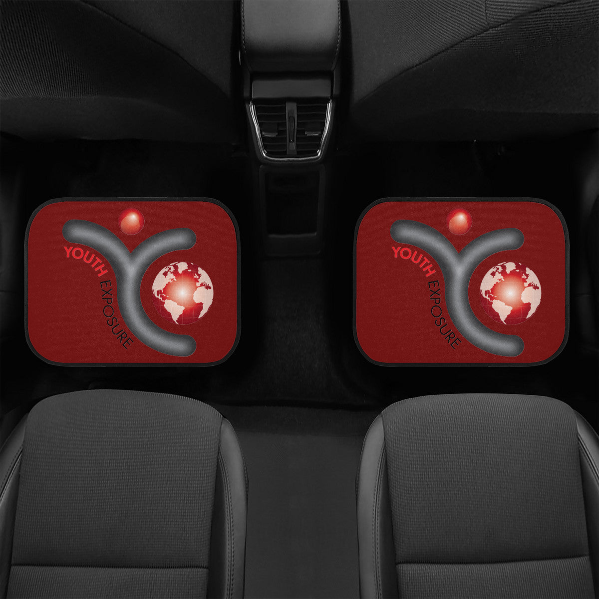 YE-GP Car Floor Mats-Red