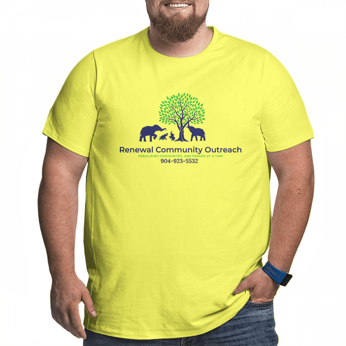 RCO-Men's Plus Size T-shirt