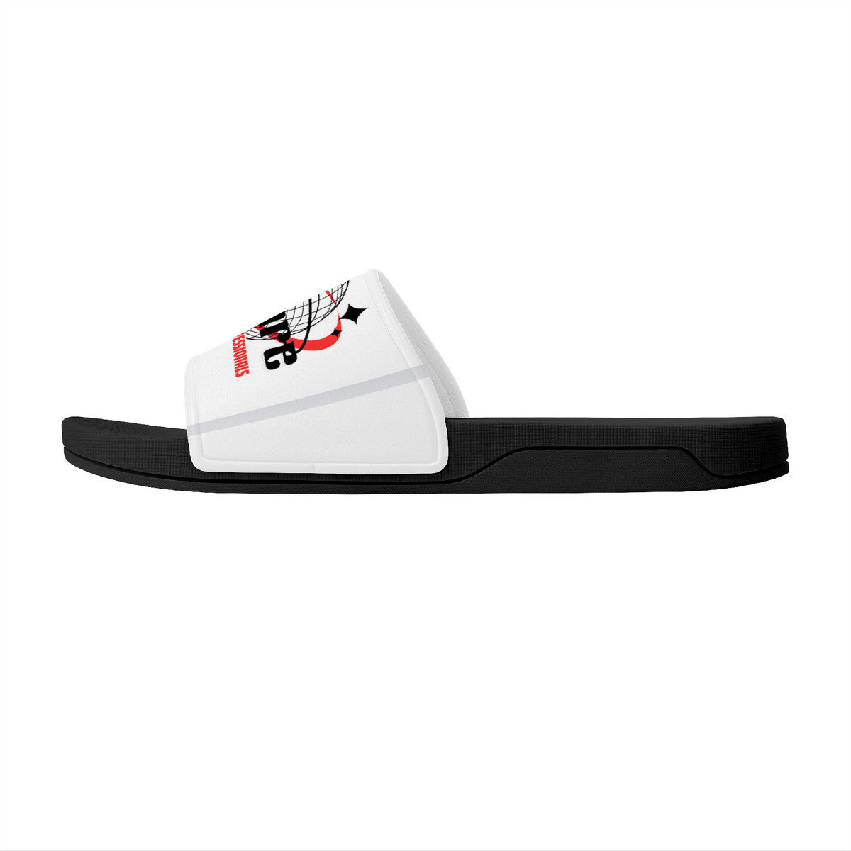 FP-D30 Slide Sandals - Black-White