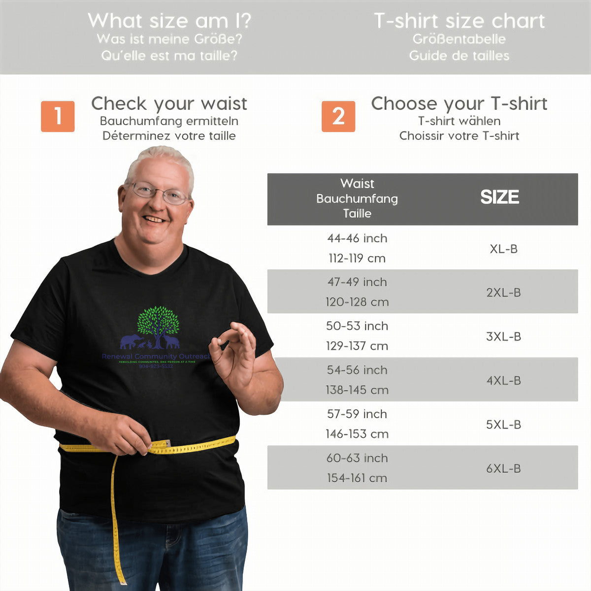 RCO-Men's Plus Size T-shirt