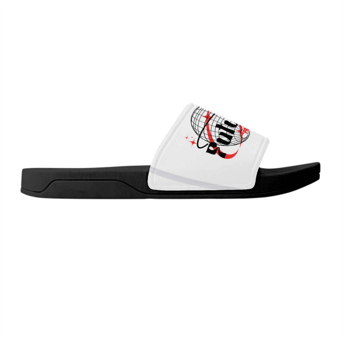 FP-D30 Slide Sandals - Black-White