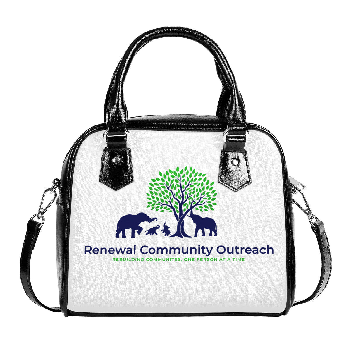 RCO-SF_D90 Shoulder Handbag-White